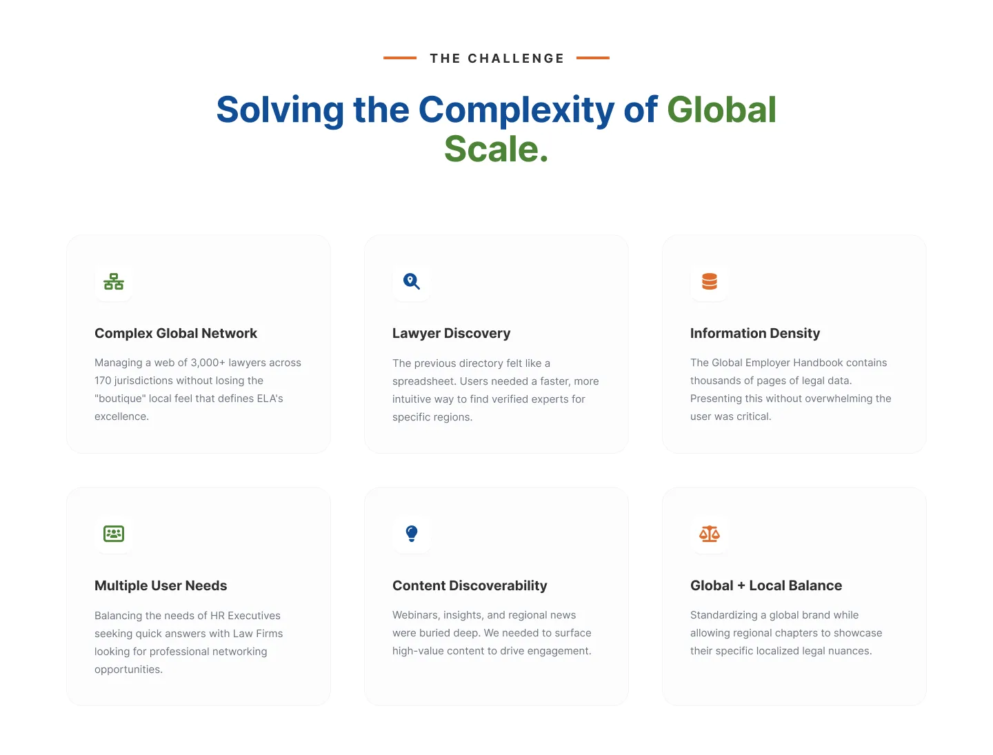 Employment Law Alliance — Global Legal Network Platform Redesign — screenshot 2
