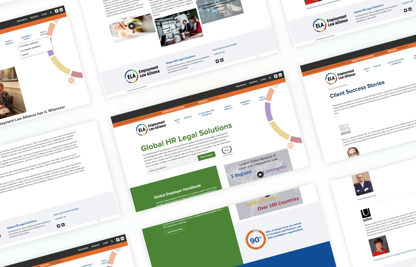 Employment Law Alliance — Global Legal Network Platform Redesign — screenshot 7