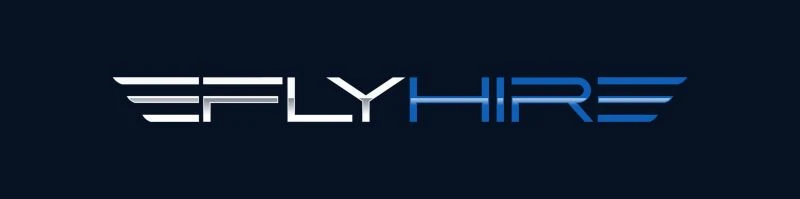 FlyHire two-sided recruitment marketplace logo